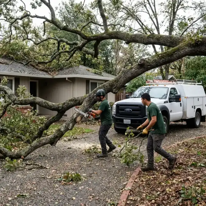 Los Angeles emergency tree service